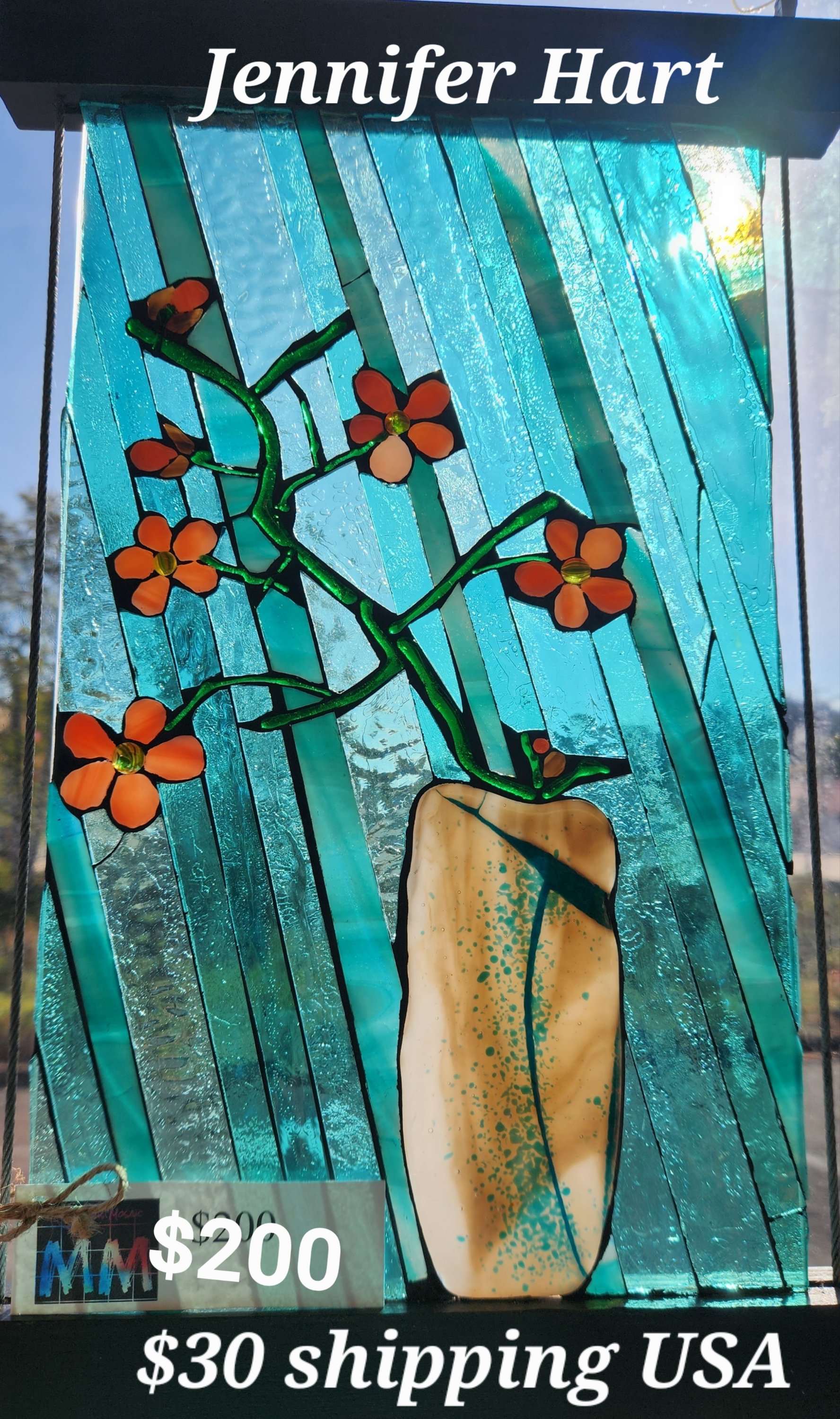 Glass on Glass Mosaic by Jennifer Hart Marvelous Mosaic Fine Art